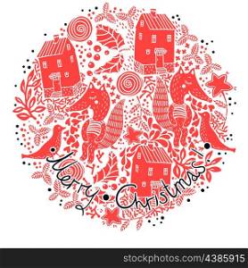Christmas vector illustration