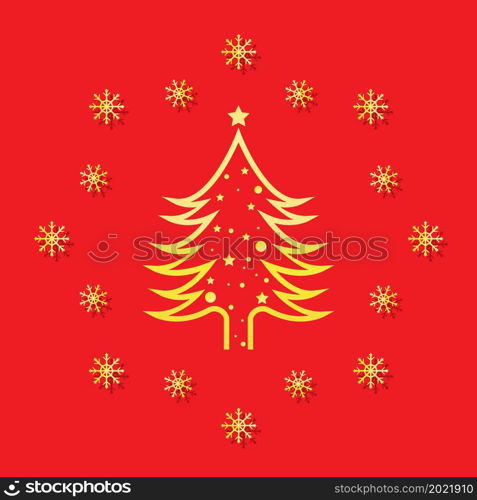 Christmas vector logo template icon creative design