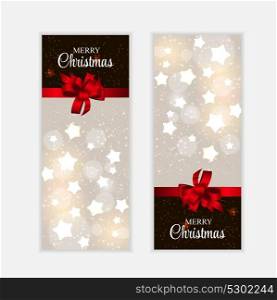 Christmas Website Banner and Card Background Vector Illustration EPS10. Christmas Website Banner and Card Background Vector Illustration