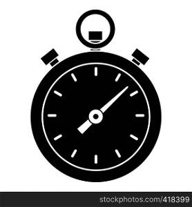 Chronometer icon. Simple illustration of chronometer vector icon for web. Chronometer icon, simple style