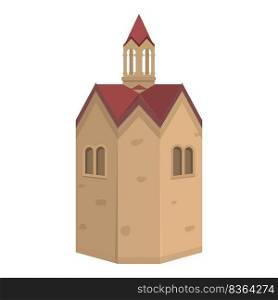 Church building icon cartoon vector. Travel national. Nation tourism. Church building icon cartoon vector. Travel national