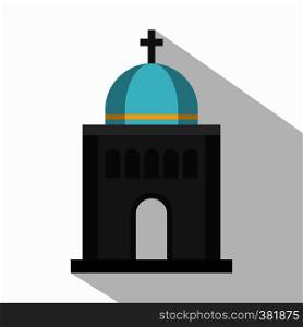 Church icon. Flat illustration of church vector icon for web. Church icon, flat style
