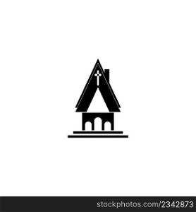 church icon logo illustration
