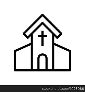 Church Icon Vector Design Illustration