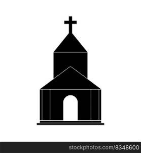 church logo icon vector design, this vector can be used for logos, icons, banners and others