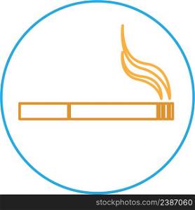 Cigarette icon sign symbol design