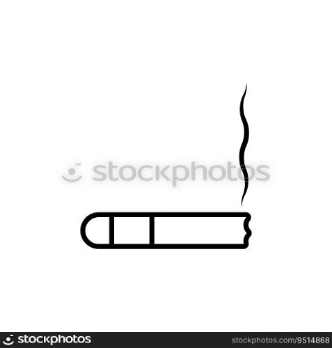 cigarette icon vector template illustration logo design
