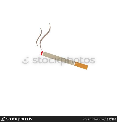 cigarette vector illustration design template