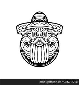 Cinco de mayo cactus playing maraca character Vector illustrations for your work Logo, mascot merchandise t-shirt, stickers and Label designs, poster, greeting cards advertising business company or brands.