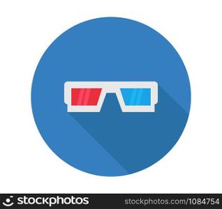 cinema glasses icon