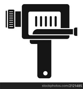 Cinema projector icon simple vector. Movie film. Camera video show. Cinema projector icon simple vector. Movie film