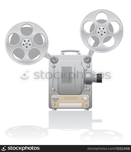 cinema projector vector illustration isolated on white background