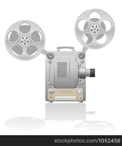 cinema projector vector illustration isolated on white background