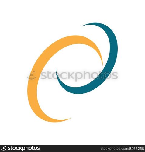 Circ≤vector flat design template logo
