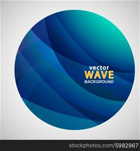 Circle abstract pictures of blue wave color. Circle abstract pictures of blue wave color.