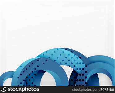 Circle background design. Circle vector background design with abstract swirls