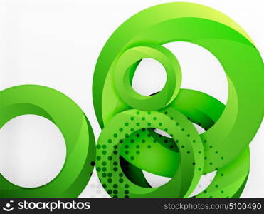 Circle background design. Circle vector background design with abstract swirls