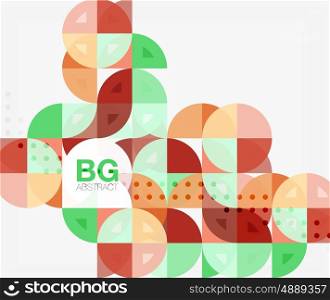 Circle banner background. Circle banner. Vector template background for workflow layout, diagram, number options or web design