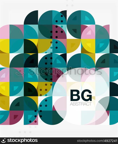 Circle banner background. Circle banner. Vector template background for workflow layout, diagram, number options or web design