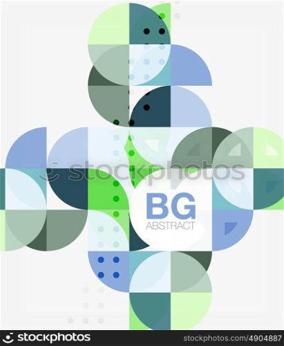Circle banner. Vector template background for workflow layout, diagram, number options or web design
