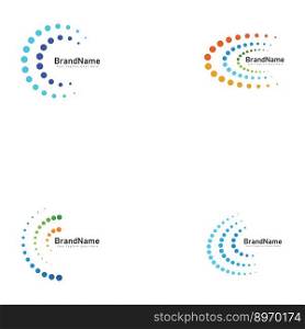  Circle Dots Creative Cool Logo Icon Design