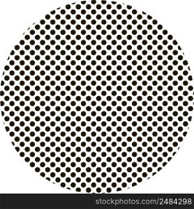 Circle dots, pattern pop art vintage halftone comic dot pattern