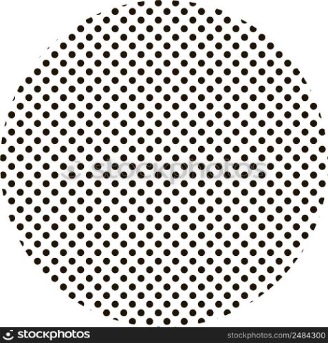 Circle dots, pattern pop art, vintage halftone comic dot pattern