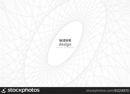 Circle elegant white background with shiny lines. Tech design. Modern luxury design