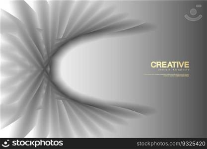 Circle elegant white background with shiny lines. Tech design. Modern luxury design. used for banner sale, wallpaper, brochure