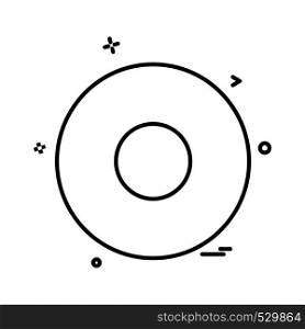 Circle icon design vector