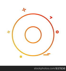 Circle icon design vector