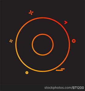 Circle icon design vector