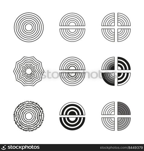 circle icons. Vector illustration. stock image. EPS 10.. circle icons. Vector illustration. stock image. 