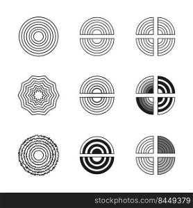 circle icons. Vector illustration. stock image. EPS 10.. circle icons. Vector illustration. stock image. 