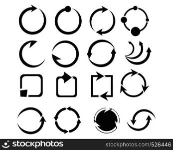circle logo and symbols Vector
