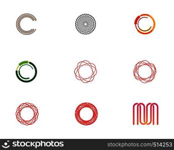 Circle Logo Template vector icon design