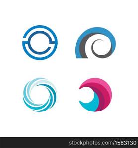 circle logo vector template illustration