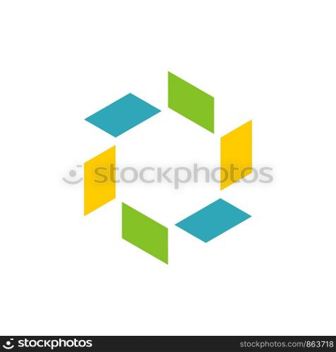 Circle Packaging Decoration Logo Template Illustration Design. Vector EPS 10.