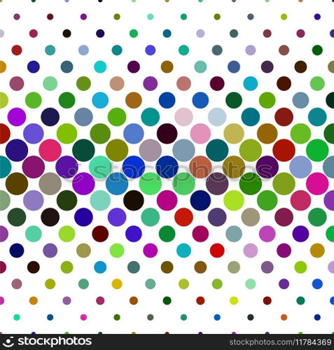 Circle pattern background - abstract from dots Vector Image