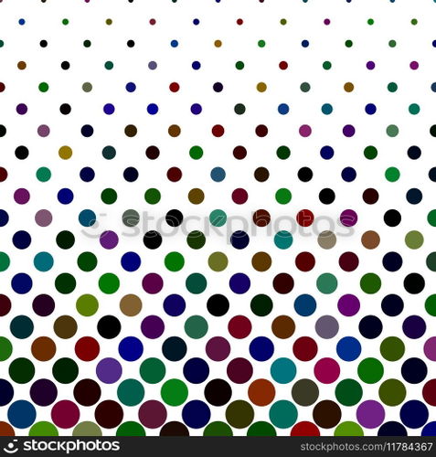 Circle pattern background - geometric design Vector Image