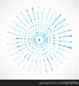 circle pattern vector. Circle pattern. vector illustration concept rays and halftone design