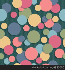 Circle pattern vector image