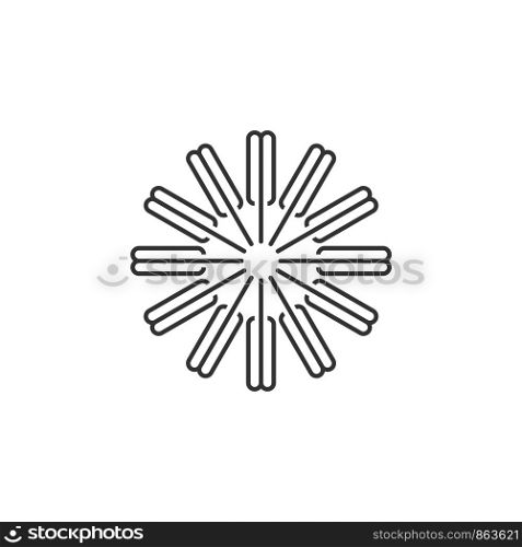Circle Propeller Logo Template Illustration Design. Vector EPS 10.