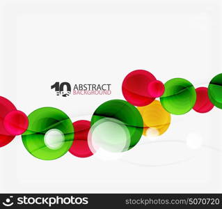 Circle vector background. Circle vector background, geometric abstraction