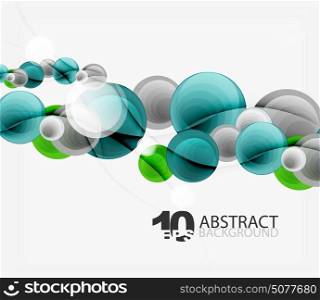 Circle vector background. Circle vector background, geometric abstraction