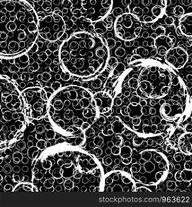 Circles background. Processed ink with white brushes to create closed frames of any shape. A collection of monochrome textured grunge painted round rings. To create frames, borders, dividers, banners.. Circles background. Processed ink with white brushes to create closed frames of any shape. A collection of monochrome textured grunge painted round rings. To create frames, borders, dividers, banners