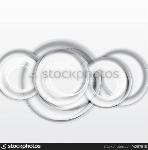 Circles geometrical background