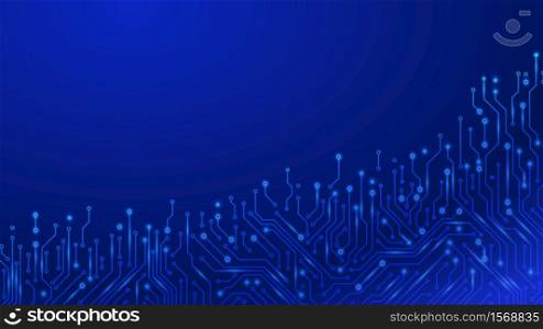 Circuit board technology. Futuristic motherboard microchip digital technology electronic scheme lines vector background. Illustration component system, microchip equipment, scheme circuit. Circuit board technology. Futuristic motherboard microchip digital technology electronic scheme lines vector background
