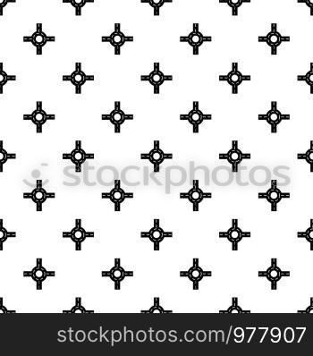 Circular intersectionpattern vector seamless repeating for any web design. Circular intersection pattern vector seamless