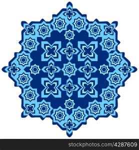 circular islamic background one